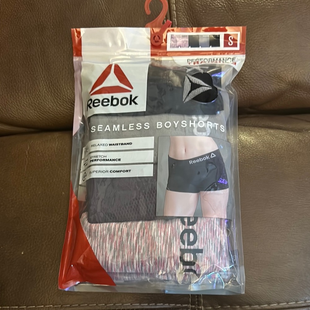 Reebok Pink and Black Panties Intimates & Sleepwear